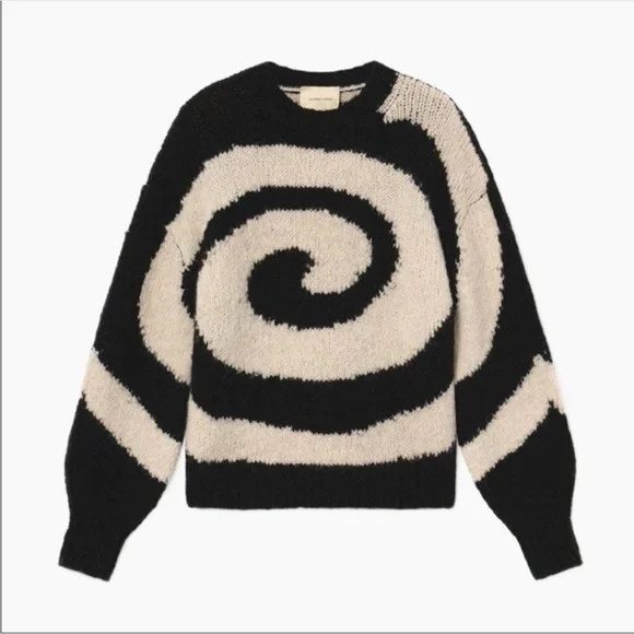 Paloma Wool Twister Sweater Medium
Black/White - Picture 2 of 7